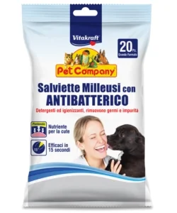 Ultimissimo Modello Salviette milleusi con antibatterico - 20 pezzi